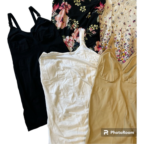 Huge lot of 8 maternity tanks & camis MED - Picture 2 of 6